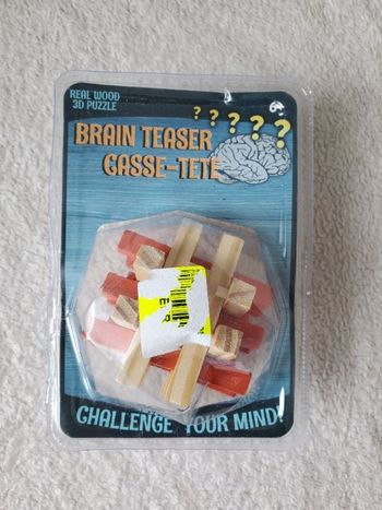 Casse tête en bois