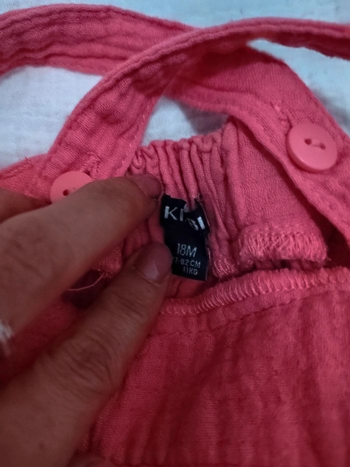 Lot de 5 robes et salopettes Kiabi 18 mois - photo numéro 5
