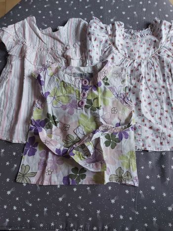 Lot t-shirt sans manche 