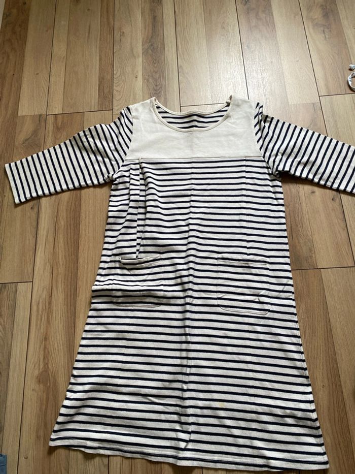 Robe allaitement marinière - photo numéro 4