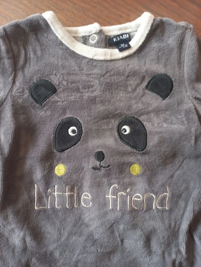 Pyjama panda 1 mois kiabi - photo numéro 3