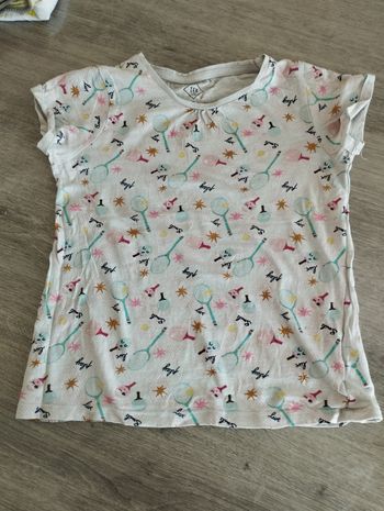 T shirt mc 6-7 ans fille