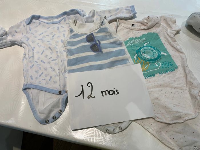 Ensemble bodies 12 mois