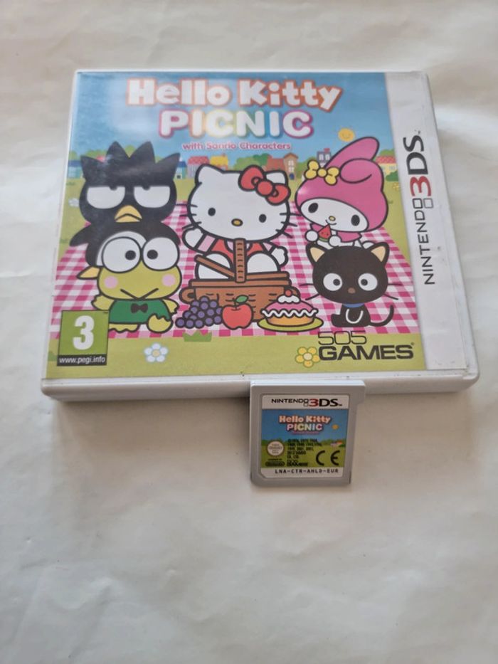Jeu de Nintendo 3ds hello kitty Picnic - photo numéro 2