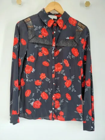 Chemise fleurie Morgan