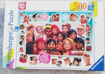 Puzzle 500 pièces. Ravensburger. Les mondes de Ralph. Dd1131