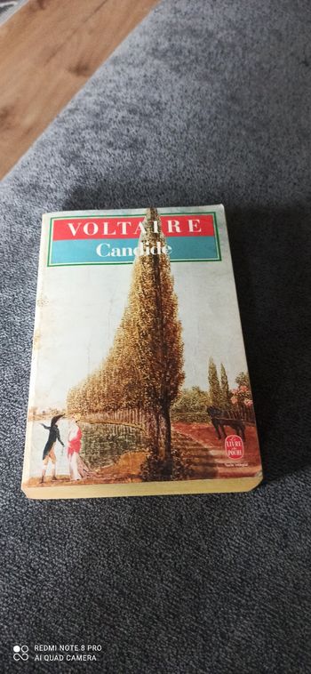 Livre Candide Voltaire