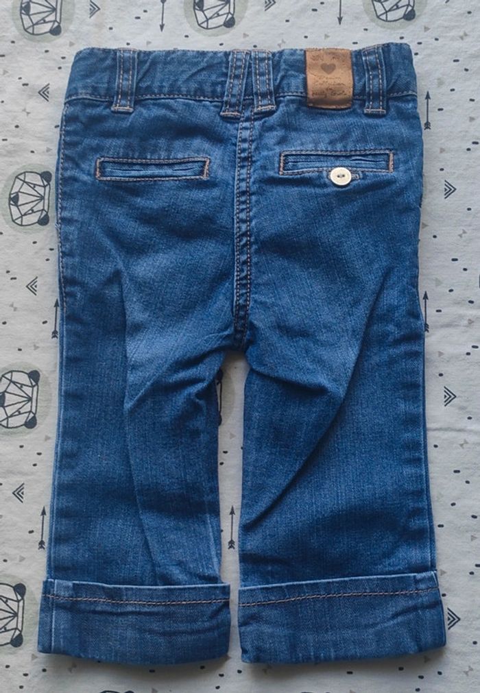 Jean large taille 6 mois - photo numéro 2