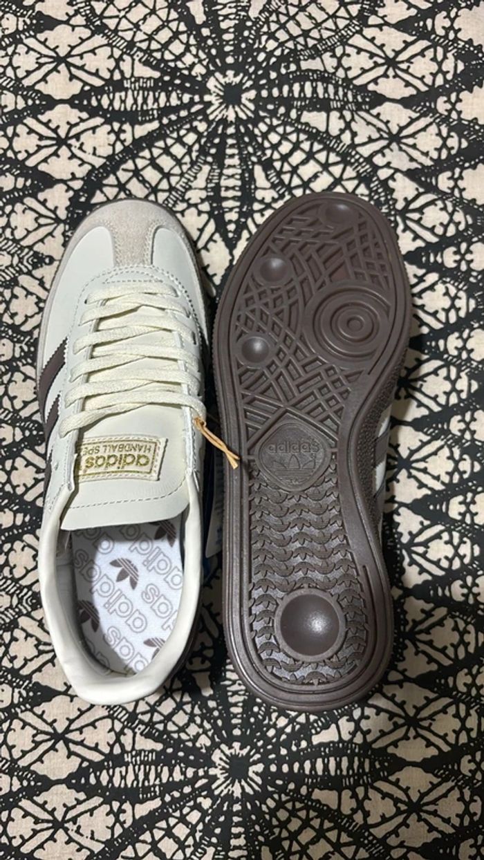 Adidas Samba OG Crème blanc/marron 41 - photo numéro 5