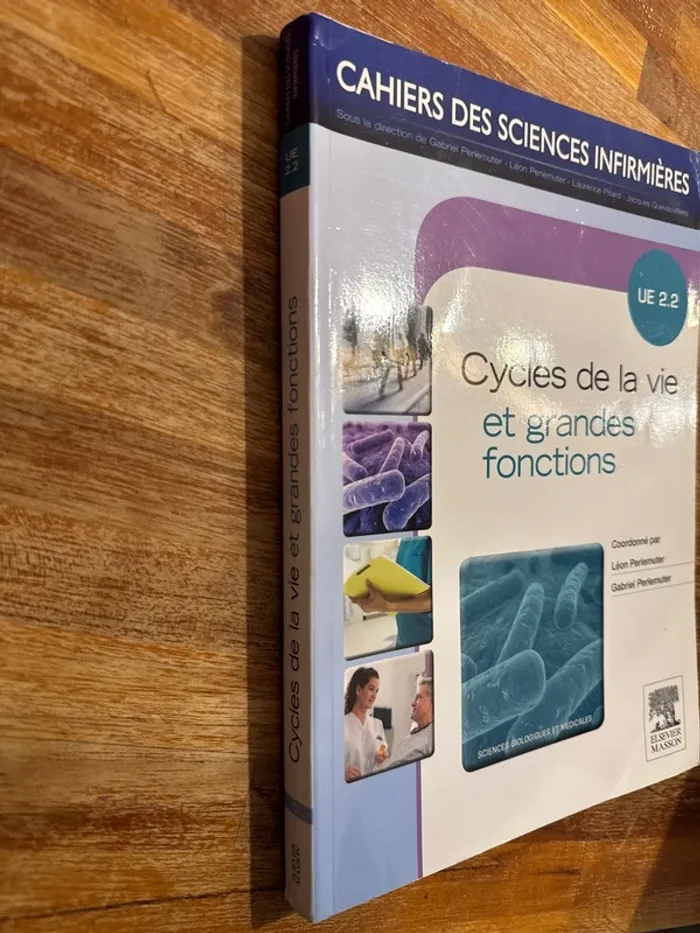 Livre cahier des sciences infirmières, cycle de la vie et grande fonction - photo numéro 2