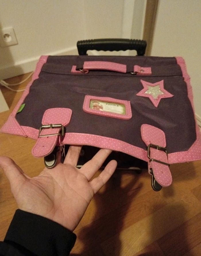 Cartable à roulette tann's - photo numéro 6