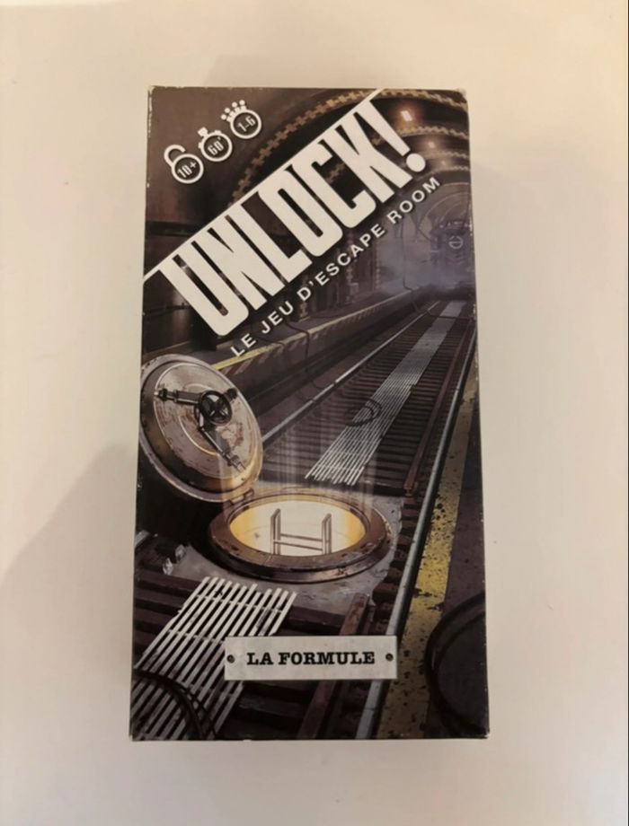 Jeu Unlock La formule