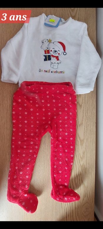 Pyjama de Noël fille 36mois 