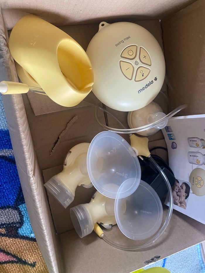 Tire lait medela swing max double pompage - photo numéro 2