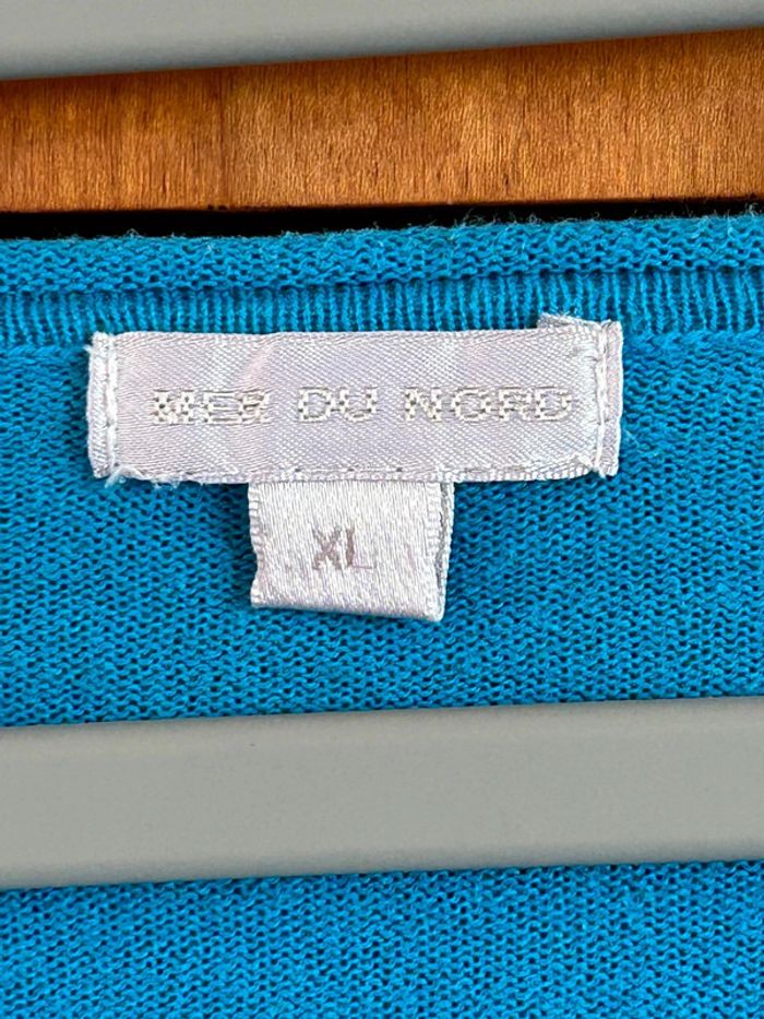 Pull turquoise 42 Mer du Nord - photo numéro 2