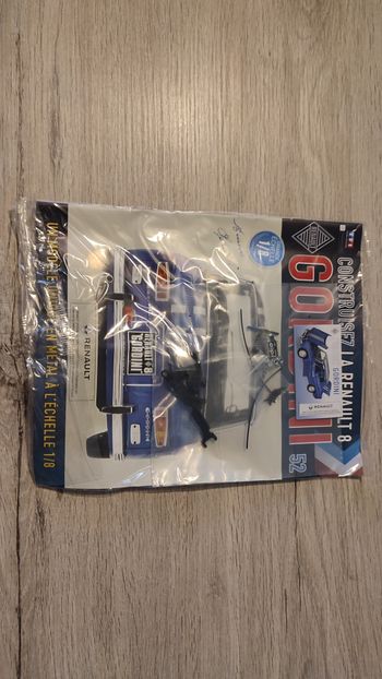 Fascicule complet scellé numéro 52 n°52 Renault R8 Gordini 1/8 1/8ème Eaglemoss Collections #D61