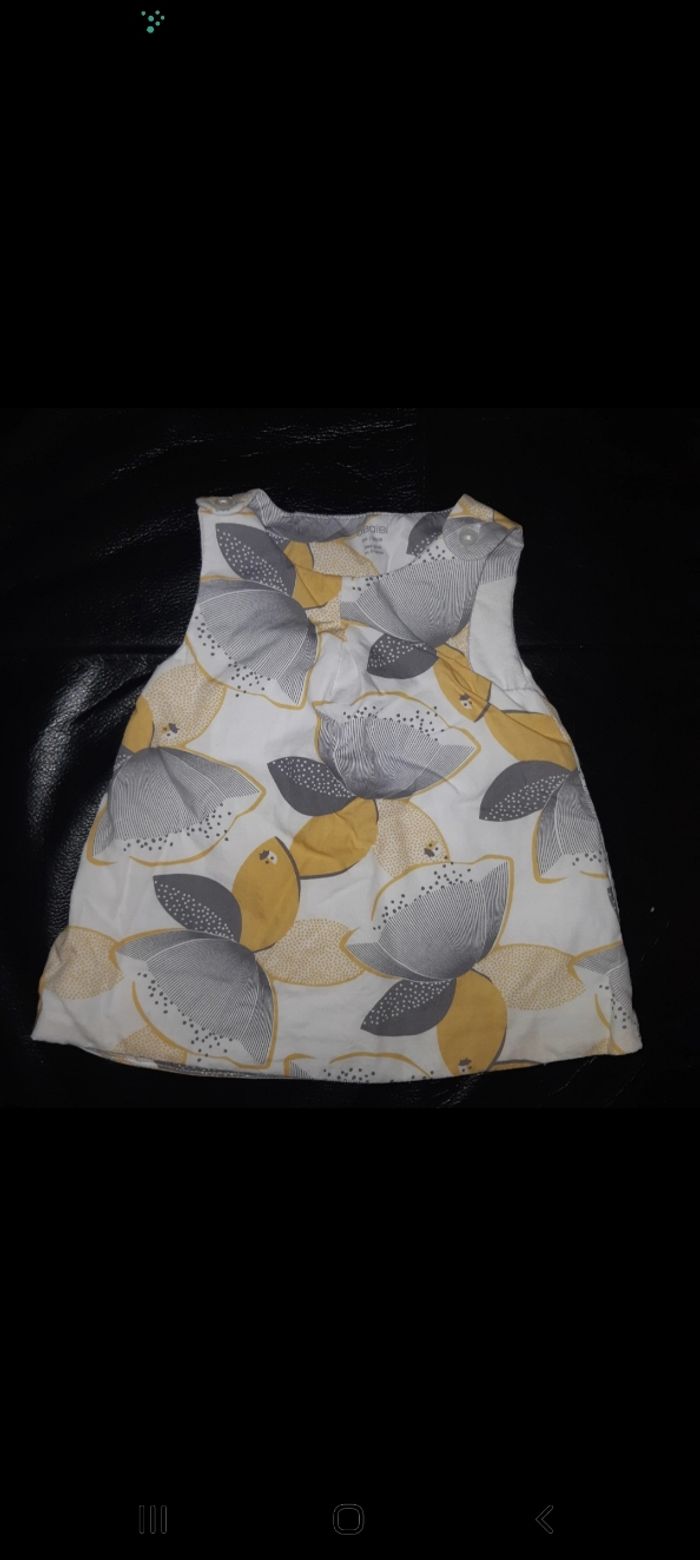 Robe manches courtes 1 mois