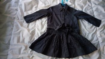 Très jolie robe volantée Kookai