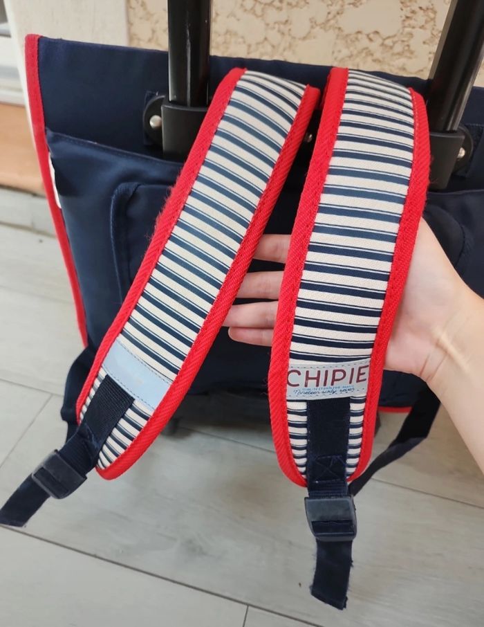 Cartable à roulettes Chipie - photo numéro 3