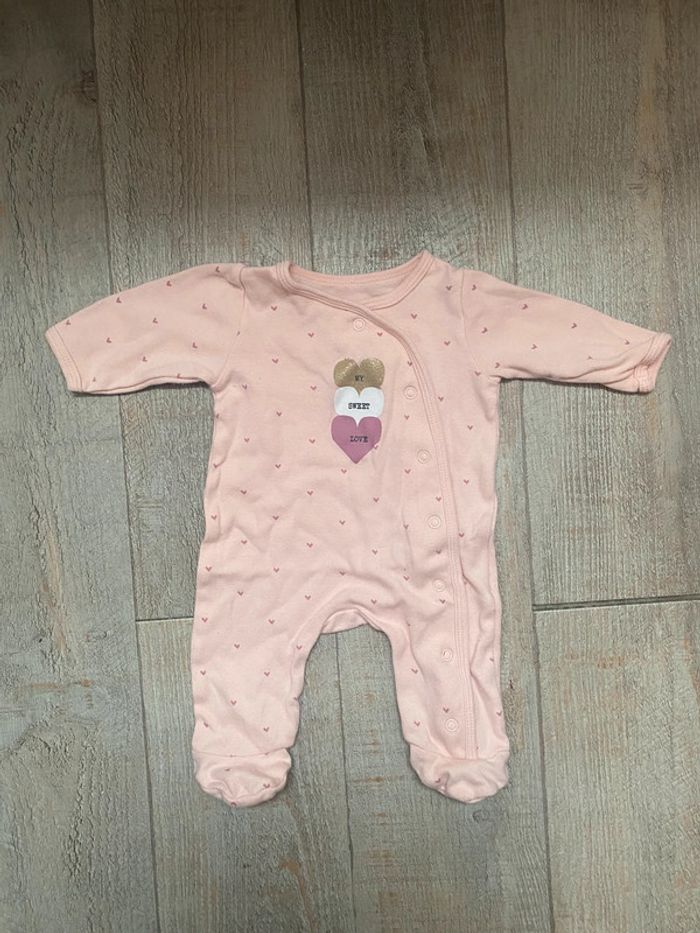 Lot de 3 pyjamas - taille 1 mois - photo numéro 4