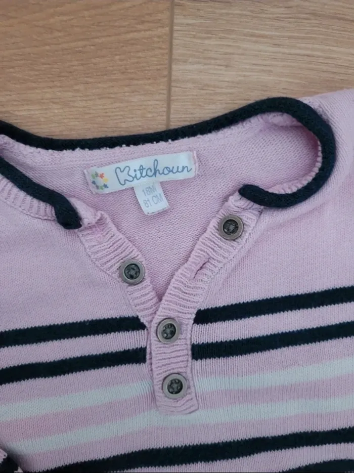 Pull fille Kitchoun 18 mois - photo numéro 2