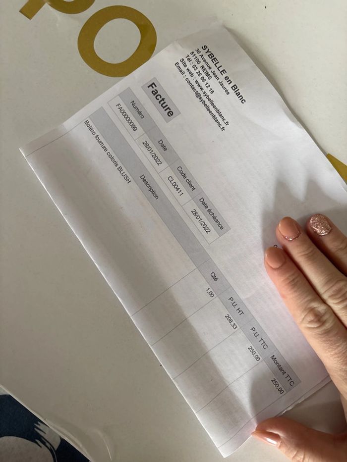 Boléro de mariage - photo numéro 6