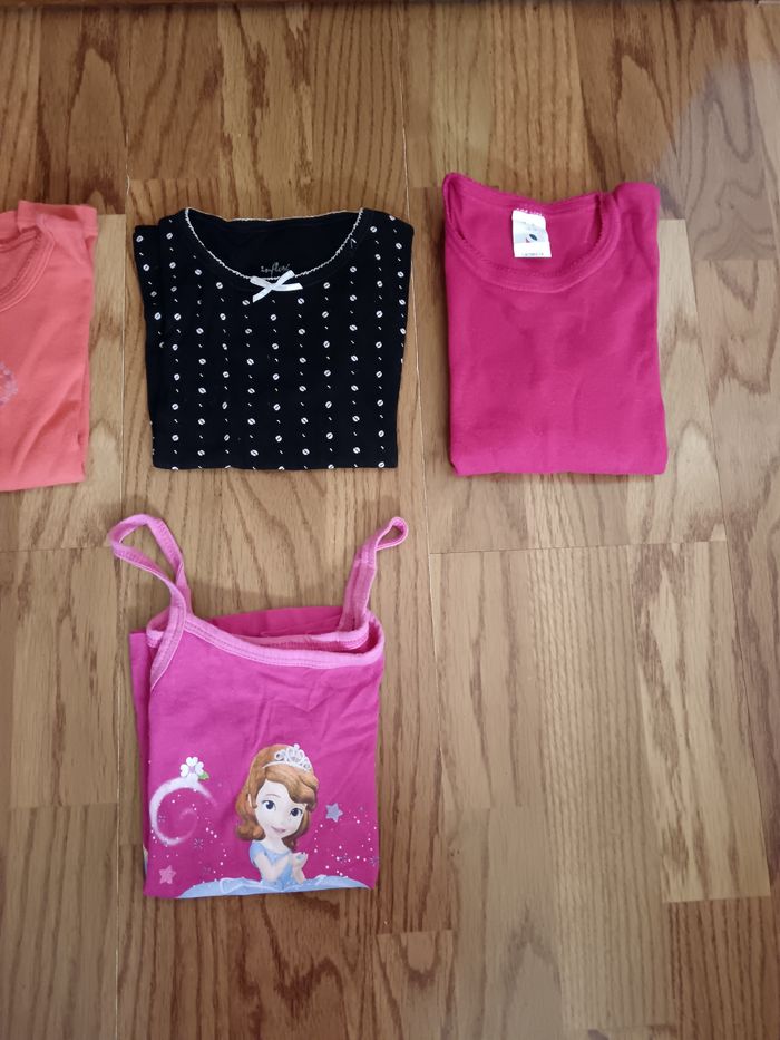 Lot 5 ans maillots de corps ML,MC Petit Bateau Absorba etc - photo numéro 3