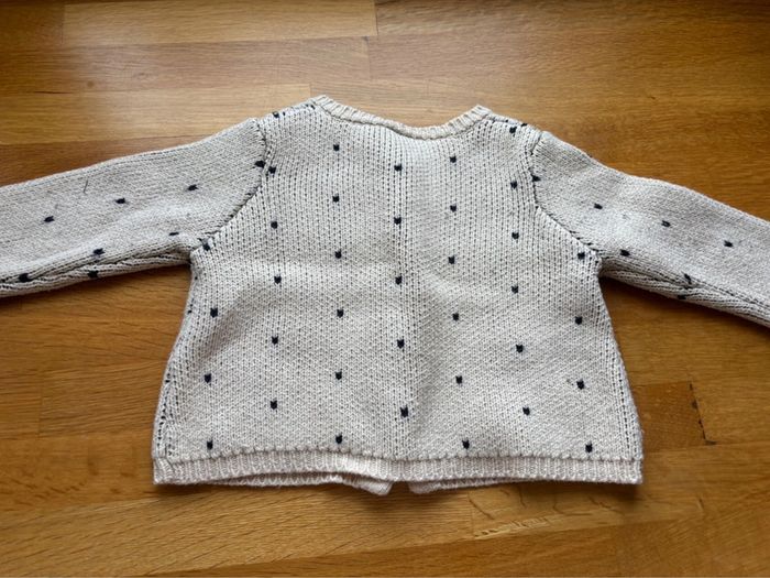 Beau gilet Natalys 6 mois fille - photo numéro 3