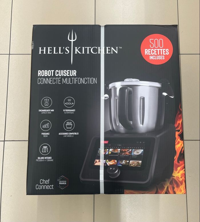 Robot cuiseur connecté multifonctions - Hell’s Kitchen
