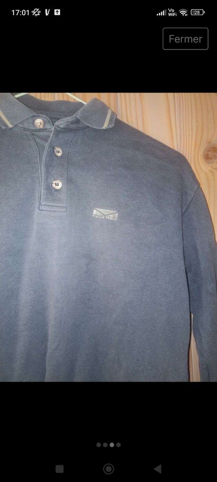 Sweat polo  garçon 10 ans 
Cyrillus - photo numéro 3