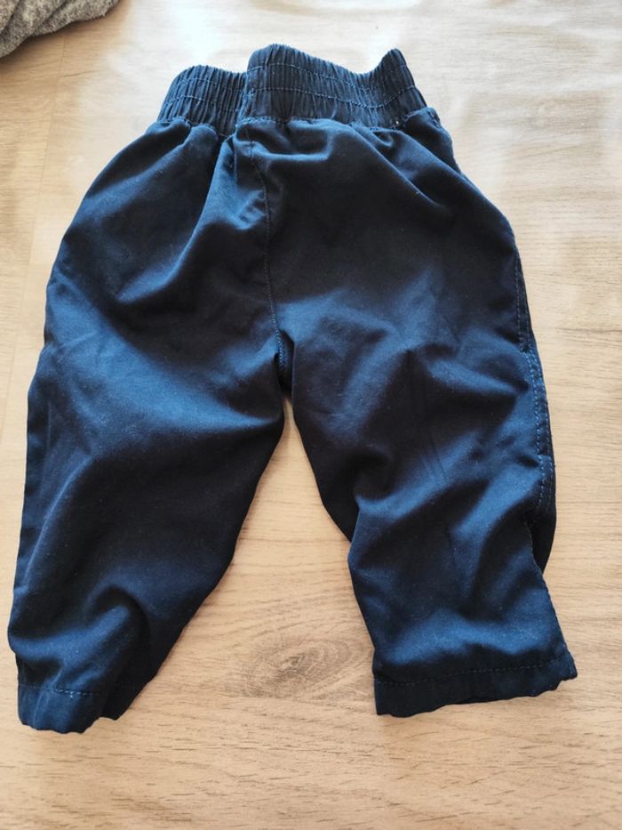 Pantalon souple bleu marine - photo numéro 2