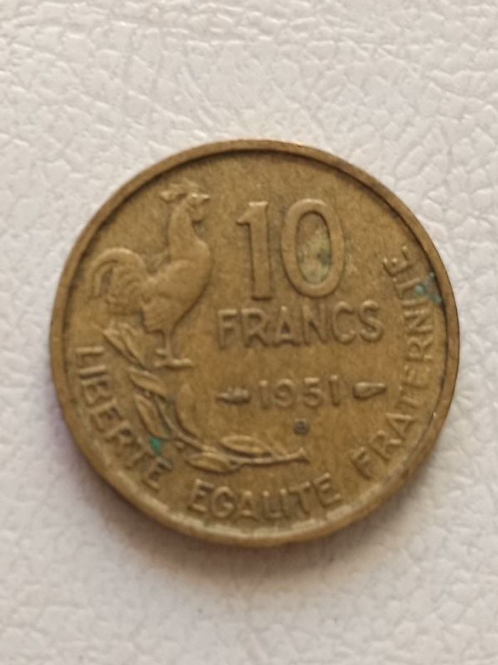 10 francs Guiraud 1951
