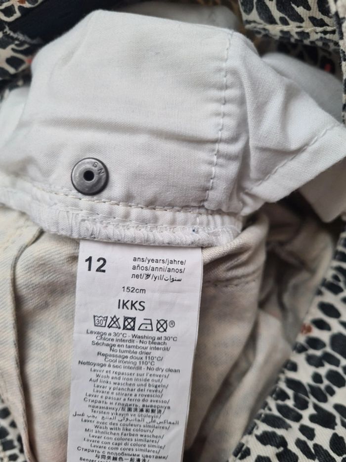 Jean skinny à imprimé 12 ans IKKS - photo numéro 3