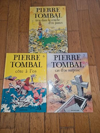 Lot bande dessinée Pierre Tombale