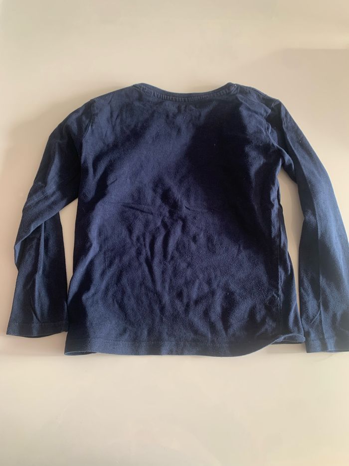 T-shirt renne de Noël avec sequins - photo numéro 3