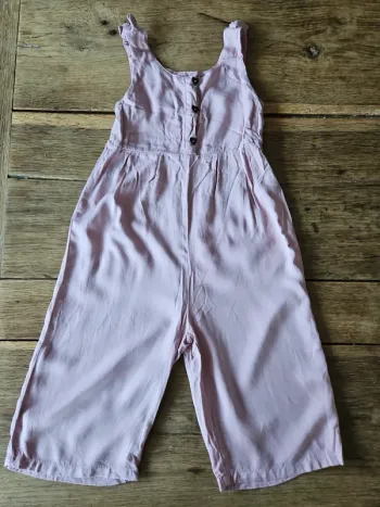 Combi pantalon rose
