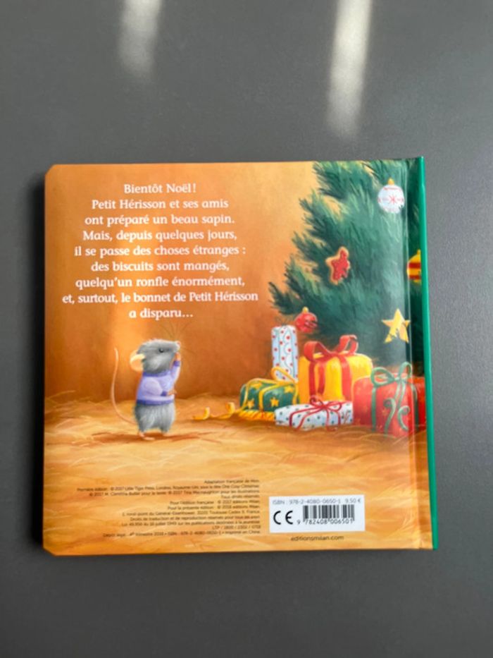 Livre petit hérisson et le Sapin de Noël - photo numéro 4