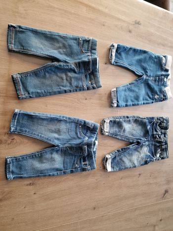 Lot de 4 jeans 3 mois