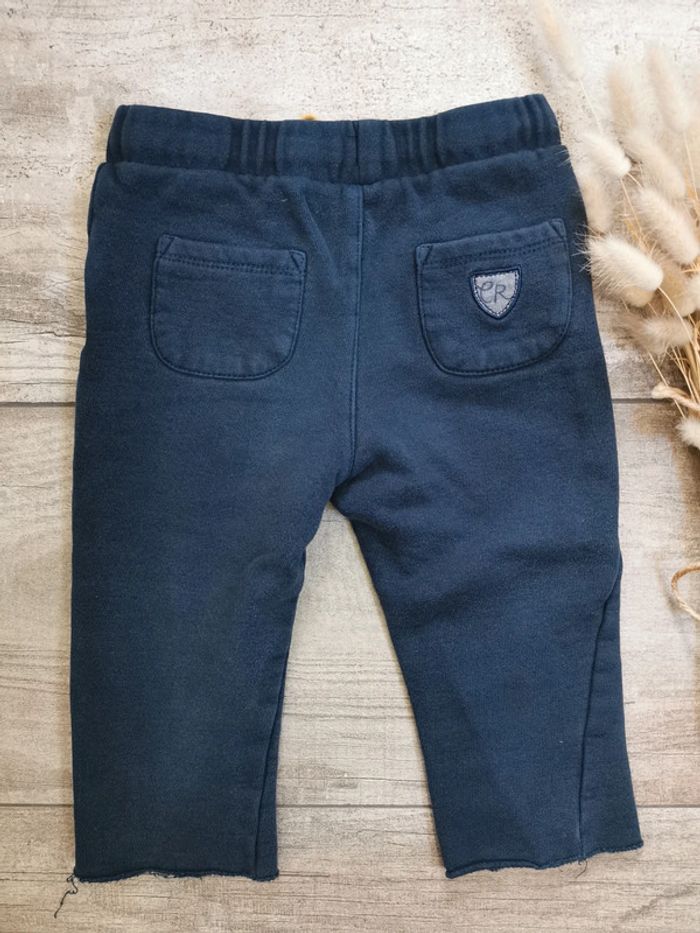 🌺Pantalon Cadet Rouselle 18mois jogging bleu marine moutarde - photo numéro 2