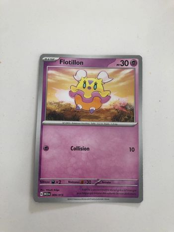 Carte pokemon flotillon