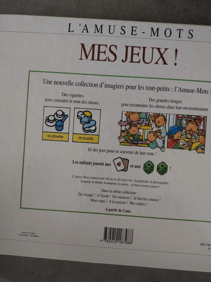 Livre L' amuse mots Mes jeux - photo numéro 4