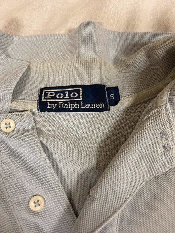 Polo bleu ciel Ralph Lauren - photo numéro 3