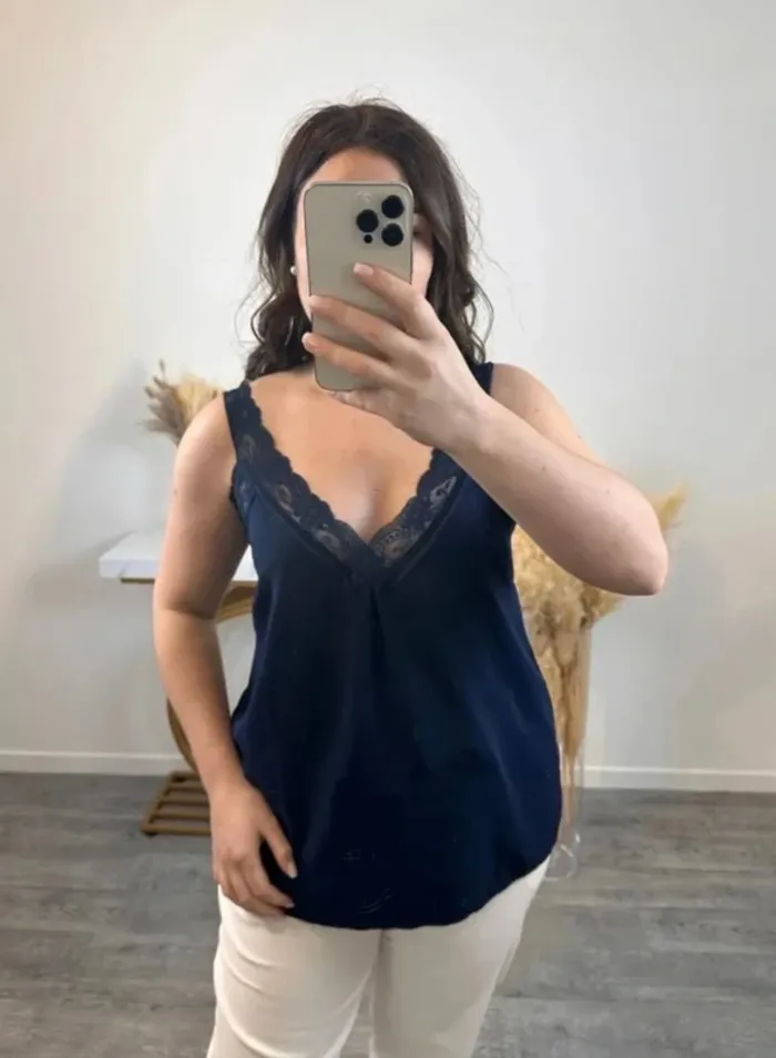 Débardeur dentelle