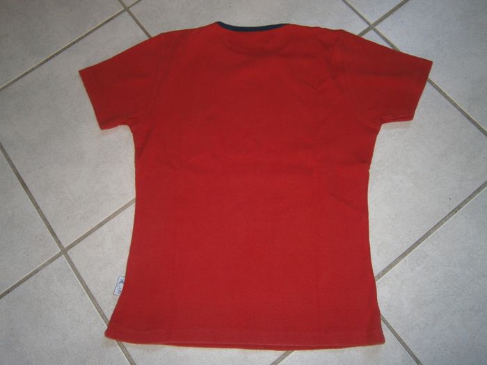 Tee-shirt MC rouge 10 ans - photo numéro 6