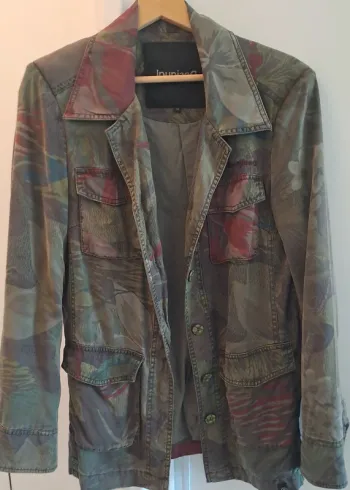 Veste type Saharienne - Desigual - Taille M Imprimé militaire