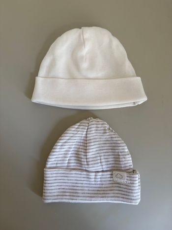 Lot de 2 bonnets