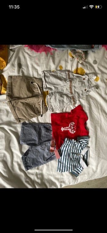 Lot vêtement bébé garçon