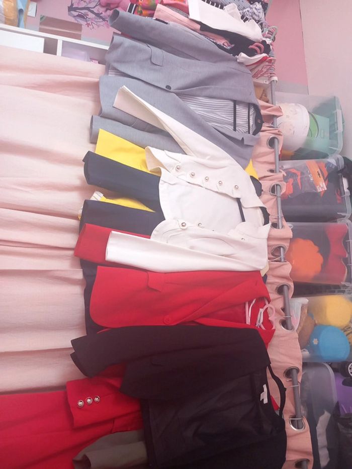 Grand lot de 8 blazers cintrés - photo numéro 3