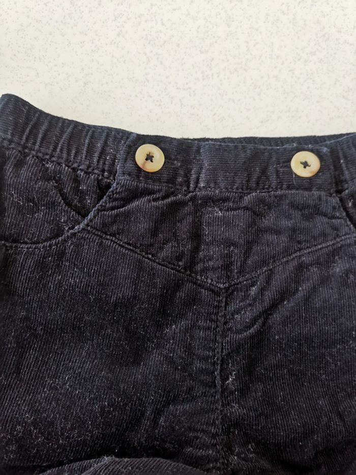 Lot de 2 short noir 12 mois - photo numéro 3