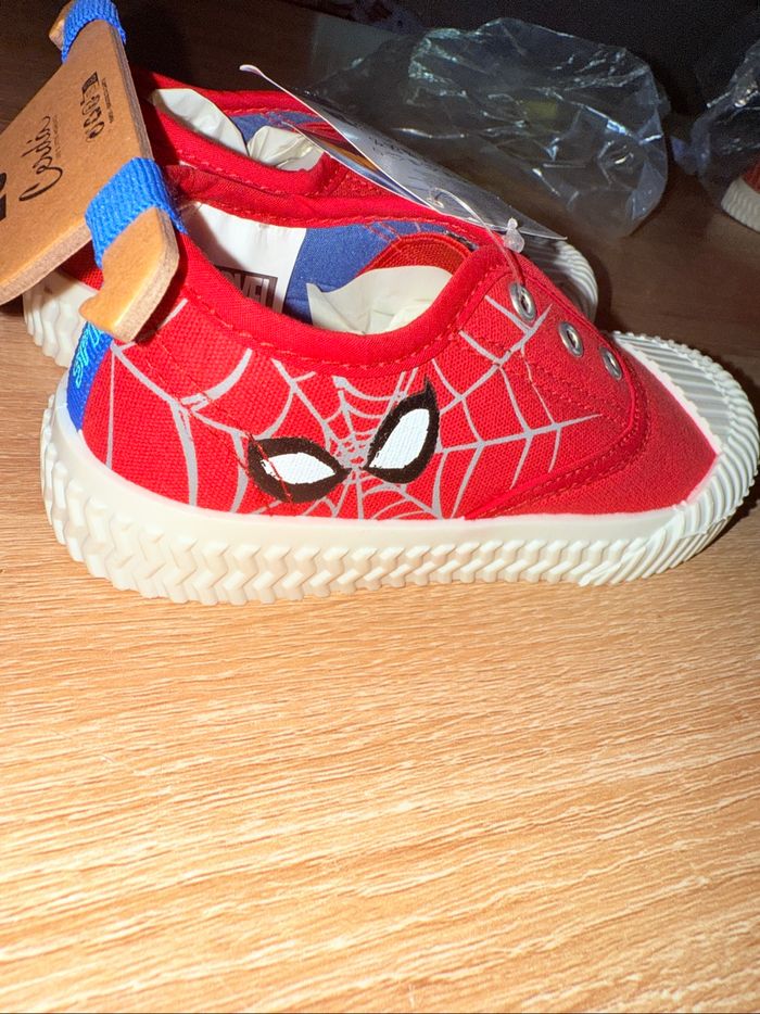 Spiderman basket en toile - photo numéro 3